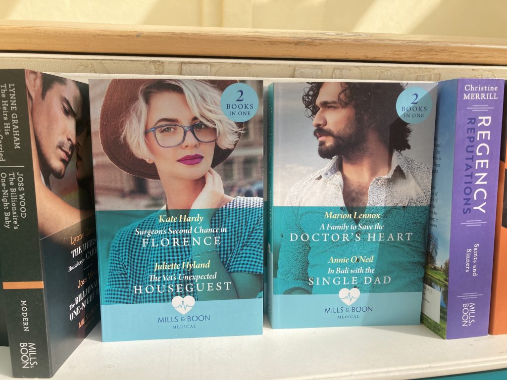 Kate’s book on shelf: Surgeon’s Second Chance in Florence